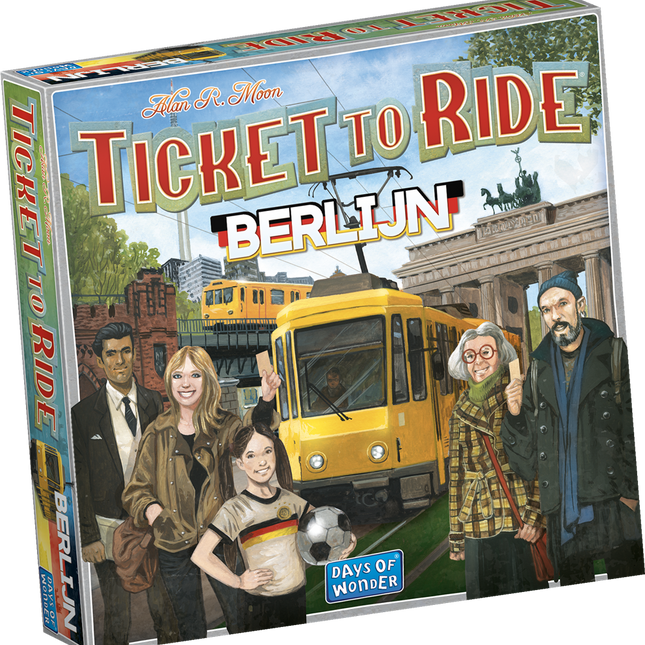 Dit is een foto van het spel Ticket to Ride Berlijn - nl te koop bij Speldorado Spellenwinkel Delft