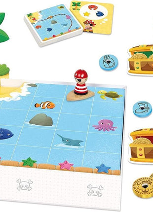 Dit is een foto van het spel Pirates Island te koop bij Speldorado Spellenwinkel Delft