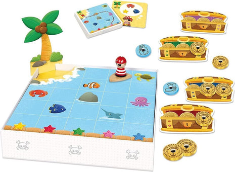 Dit is een foto van het spel Pirates Island te koop bij Speldorado Spellenwinkel Delft