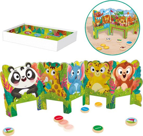 Dit is een foto van het spel Jungle Race te koop bij Speldorado Spellenwinkel Delft