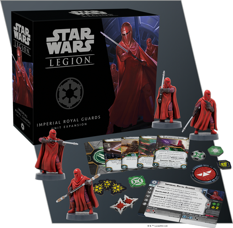 Dit is een foto van het spel Royal Guard Unit Expansion - Star Wars Legion te koop bij Speldorado Spellenwinkel Delft
