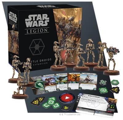 Dit is een foto van het spel B1 Battle Droids - Star Wars Legion te koop bij Speldorado Spellenwinkel Delft