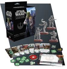 Dit is een foto van het spel Rebel Troopers Upgrade Exp. - Star Wars Legion te koop bij Speldorado Spellenwinkel Delft