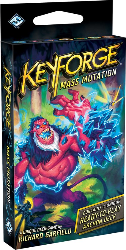 Keyforge: Mass Mutation - EN – strategisch bordspel – 2 tot 4 spelers