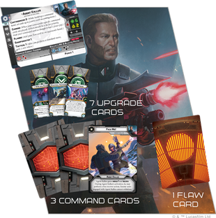 Dit is een foto van het spel Agent Kallus Commander Exp - Star Wars Legion te koop bij Speldorado Spellenwinkel Delft