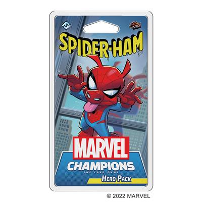 Dit is een foto van het spel Spider-Ham - Hero Pack - Marvel Champions - LCG te koop bij Speldorado Spellenwinkel Delft