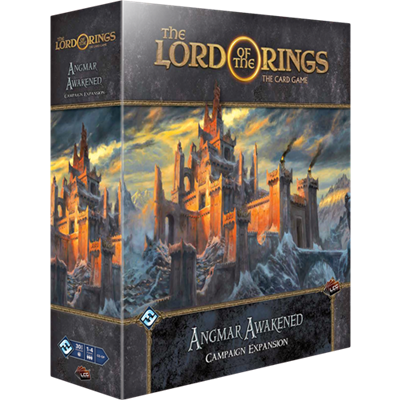 Dit is een foto van het spel angmar awakened campaign ex -lord of the rings - LCG te koop bij Speldorado Spellenwinkel Delft