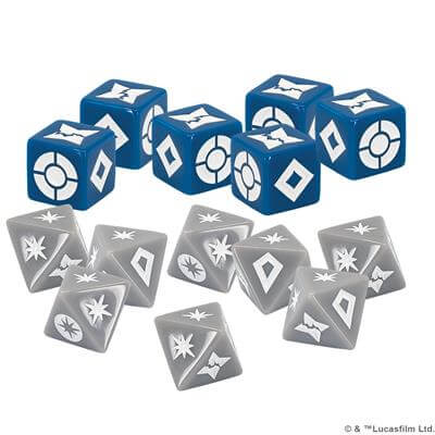 Star Wars Shatterpoint - Dice Pack - EN/FR/IT/DE/SP, 86304 van Blackfire te koop bij Speldorado !