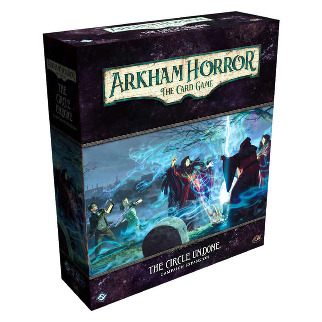 Dit is een foto van het spel The Circle Undone Campaign Exp - Arkham Horror - LCG te koop bij Speldorado Spellenwinkel Delft