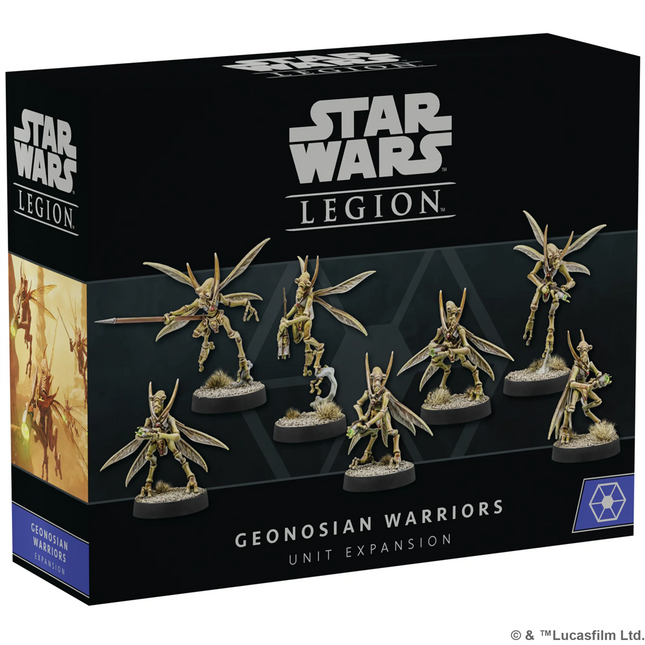 Dit is een foto van het spel Star Wars legion Geonosian Warriors Unit Expansion te koop bij Speldorado Spellenwinkel Delft