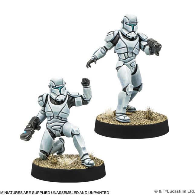 Dit is een foto van het spel Star Wars Legion Clone Republic Commandos Unit Exp te koop bij Speldorado Spellenwinkel Delft