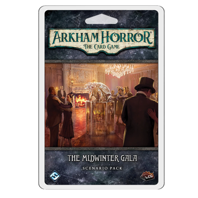 Dit is een foto van het spel The Midwinter Gala  - Arkham Horror - LCG te koop bij Speldorado Spellenwinkel Delft