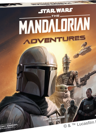 Star Wars the Mandalorian Adventures – gezellig bordspel – 1 tot 4 spelers