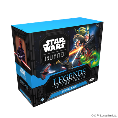 Star Wars Unlimited Legends of the Force Pre Release Box– set Legends of the Force - Prerelease Box