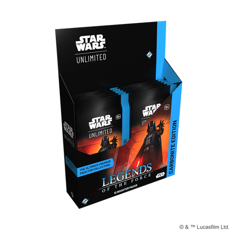 Star Wars Unlimited Legends of the Force Carbonite boosterl – set Legends of the Force - Booster