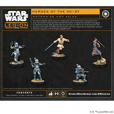 Heroes of the Clone Army -Star Wars Legion