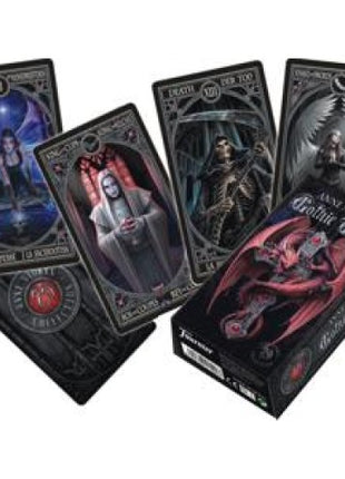 Tarot  Tarot kaarten Gothic Anne Stokes, Fournier - Kunststof - uitvoering