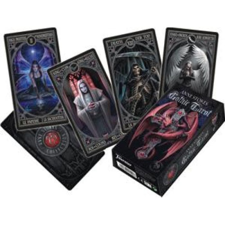 Tarot  Tarot kaarten Gothic Anne Stokes, Fournier - Kunststof - uitvoering