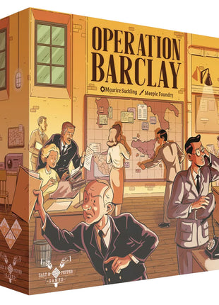 Operation Barclay – party kaartspel – 1 speler