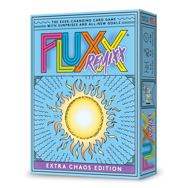 Dit is een foto van het spel Fluxx Remixx te koop bij Speldorado Spellenwinkel Delft