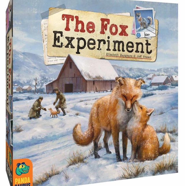 Dit is een foto van het spel The Fox Experiment te koop bij Speldorado Spellenwinkel Delft