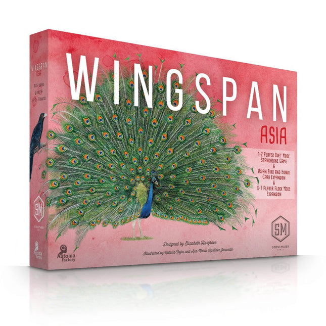 Dit is een foto van het spel Wingspan Asia te koop bij Speldorado Spellenwinkel Delft