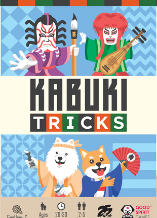 Kabuki Tricks – gezellig bordspel – 3 tot 5 spelers