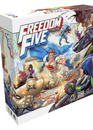 Freedom Five: A Sentinel Comics Board Game – strategisch bordspel – 1 tot 5 spelers