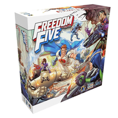 Freedom Five: A Sentinel Comics Board Game – strategisch bordspel – 1 tot 5 spelers
