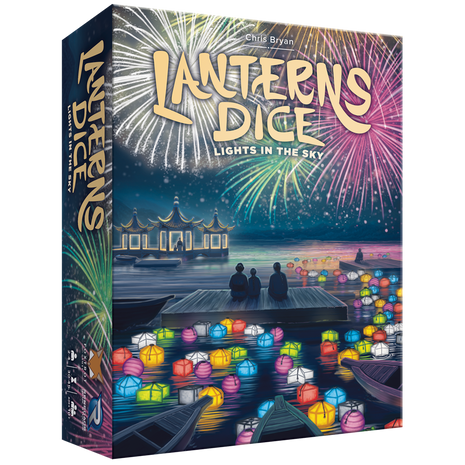 Lanterns Dice Lights in the Sky – gezellig bordspel – 2 tot 4 spelers