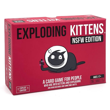 Exploding Kittens NSFW Edition EN – party kaartspel – 2 tot 5 spelers