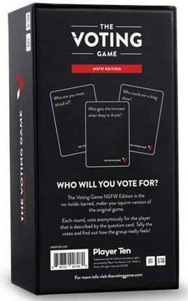 The Voting Game - The Adult Party Game About Your Friends [NSFW Edition]