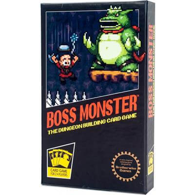 Dit is een foto van het spel Boss Monster Dungeon Building Game EN te koop bij Speldorado Spellenwinkel Delft