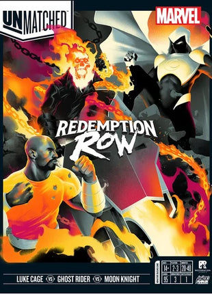 Marvel Redemption Row (Eng) Unmatched – strategisch bordspel – 2 tot 4 spelers