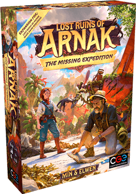 Dit is een foto van het spel Lost ruins of Arnak the Missing Expedition EN te koop bij Speldorado Spellenwinkel Delft