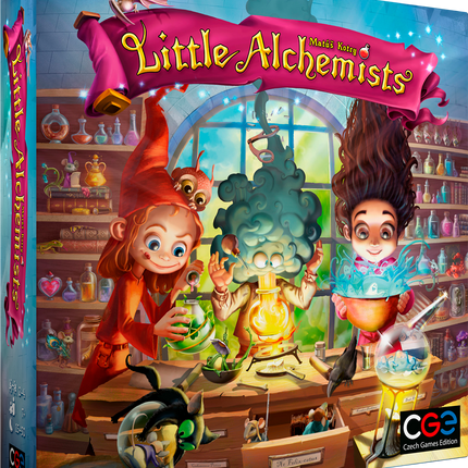 Dit is een foto van het spel Little Alchemists te koop bij Speldorado Spellenwinkel Delft