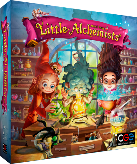 Little Alchemists – strategisch bordspel – 2 tot 4 spelers