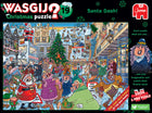Dit is een foto van het spel Santa Dash  , 2x stukjes - Wasgij Christmas te koop bij Speldorado Spellenwinkel Delft