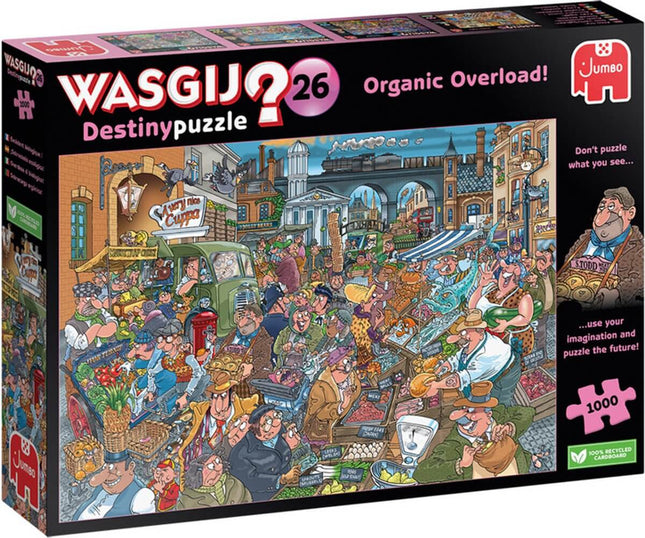 Dit is een foto van het spel Barstensvol Bio - Wasgij 26 te koop bij Speldorado Spellenwinkel Delft