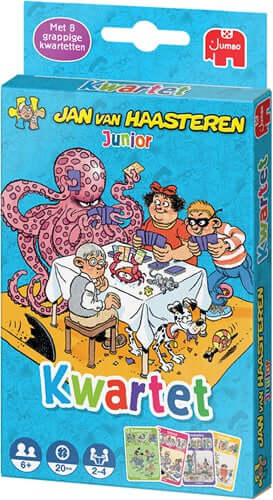 Dit is een foto van het spel Junior Kwartet te koop bij Speldorado Spellenwinkel Delft