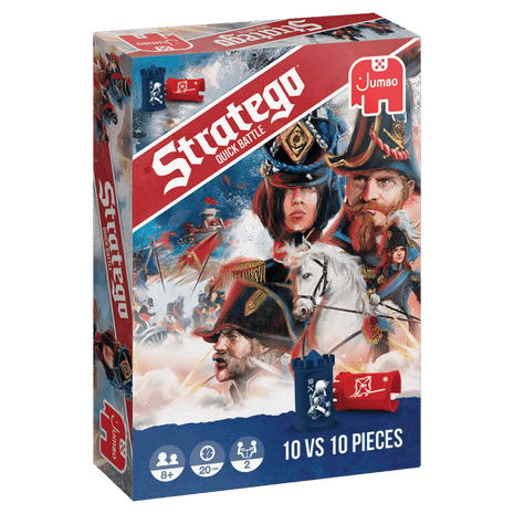 Stratego Quick Battle – bordspel voor kinderen Vanaf 7 jaar