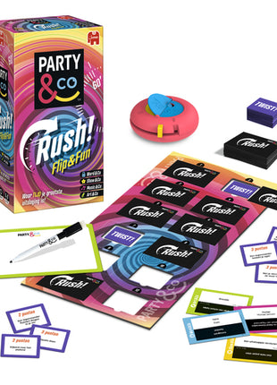 Party & Co. Rush – party kaartspel – 2 tot 4 spelers