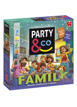 Party & Co. Family 1 – party kaartspel – 2 tot 4 spelers