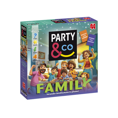 Party & Co. Family 1 – party kaartspel – 2 tot 4 spelers