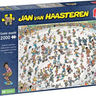 Dit is een foto van het spel Skateboarden In De Bowl - Jan van Haasteren te koop bij Speldorado Spellenwinkel Delft