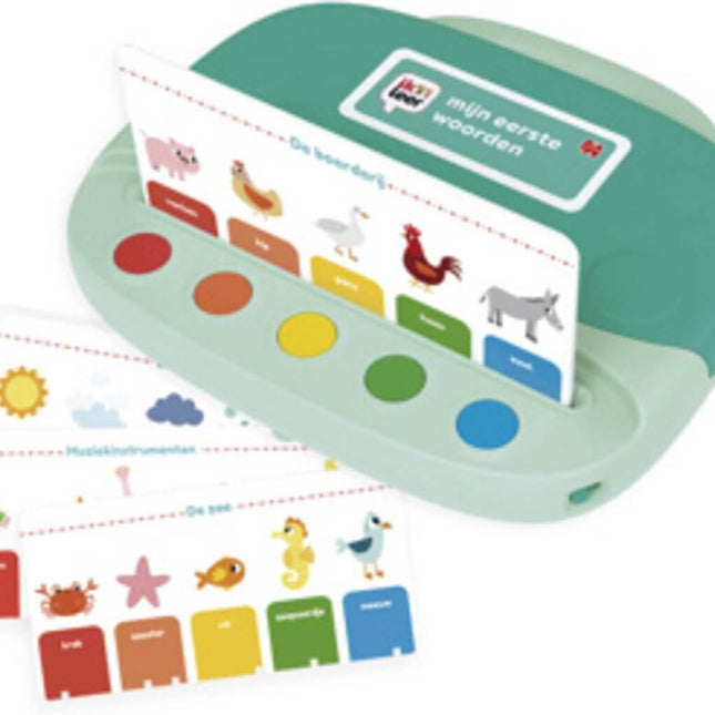 Dit is een foto van het spel Ik Leer Mijn Eerste Woorden te koop bij Speldorado Spellenwinkel Delft