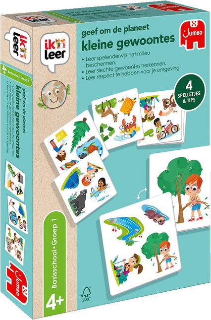 Ik Leer Geef Om De Planeet Kleine Gewoontes