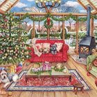 Falcon puzzel The Christmas Conservatory - Legpuzzel - 1000 stukjes