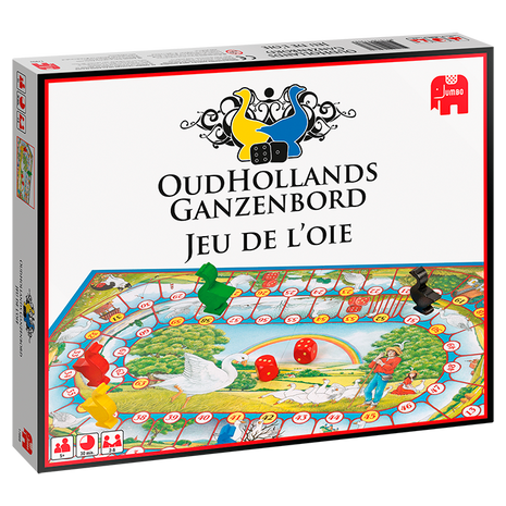 Ganzenbord  Oudhollands Ganzenbord - Kunststof - uitvoering