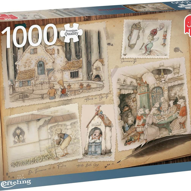 Dit is een foto van het spel Anton Pieck Efteling te koop bij Speldorado Spellenwinkel Delft